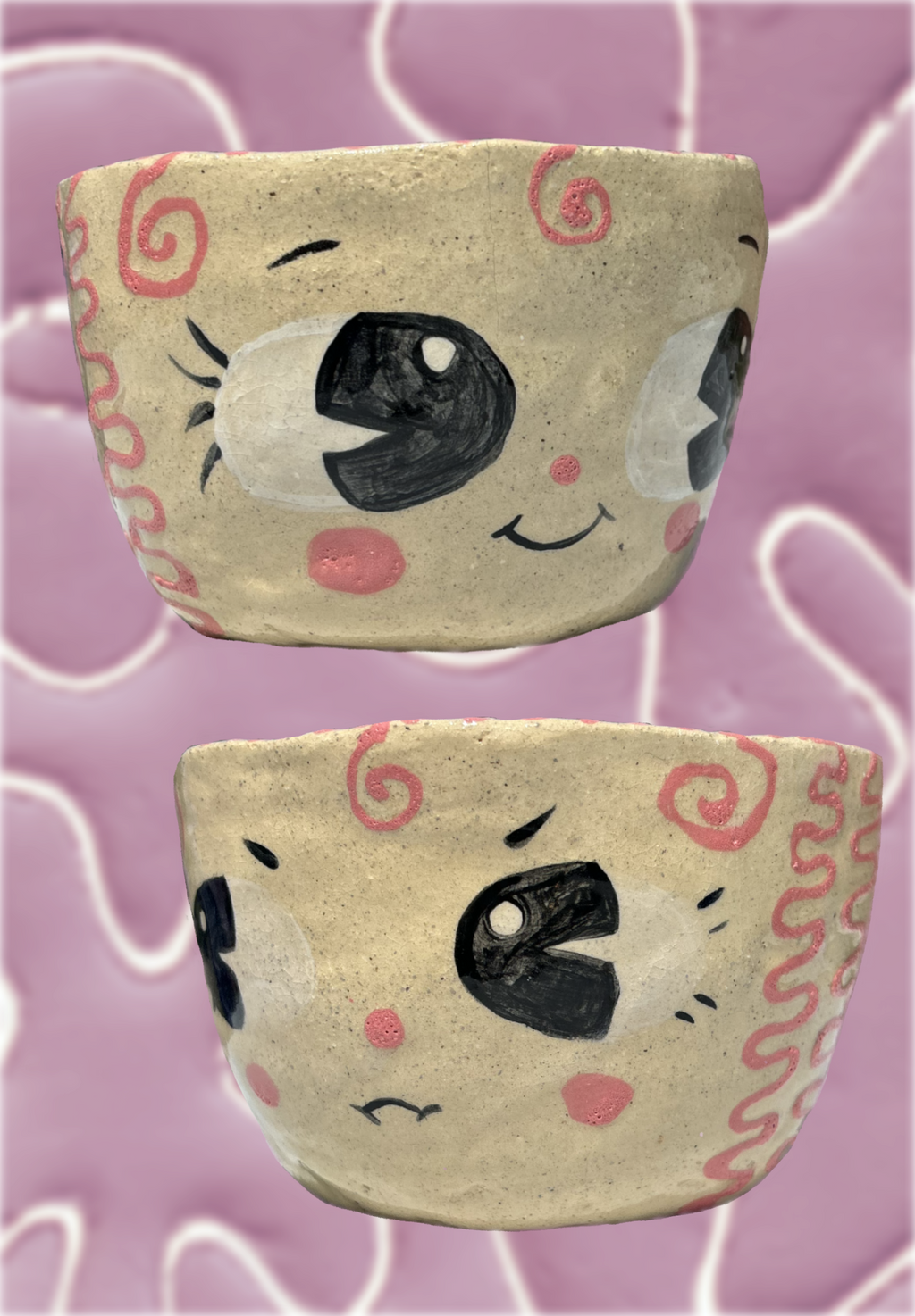 Happy/Mad pot