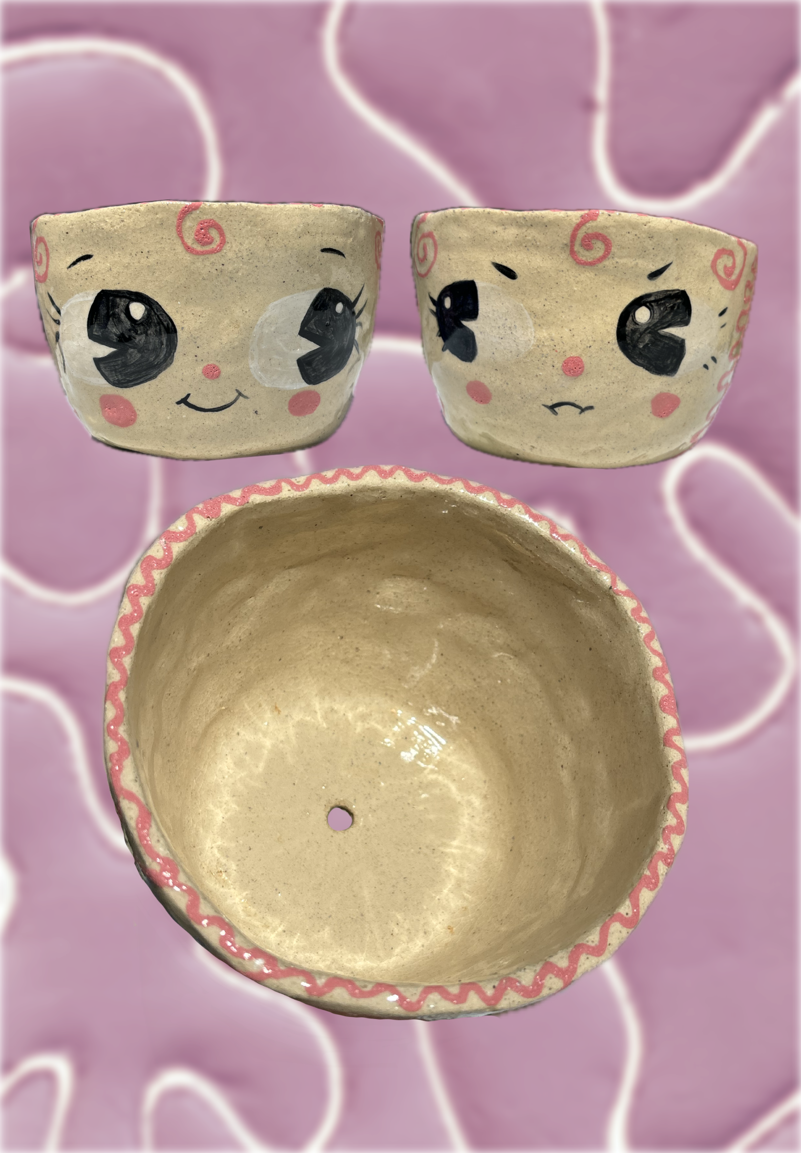 Happy/Mad pot