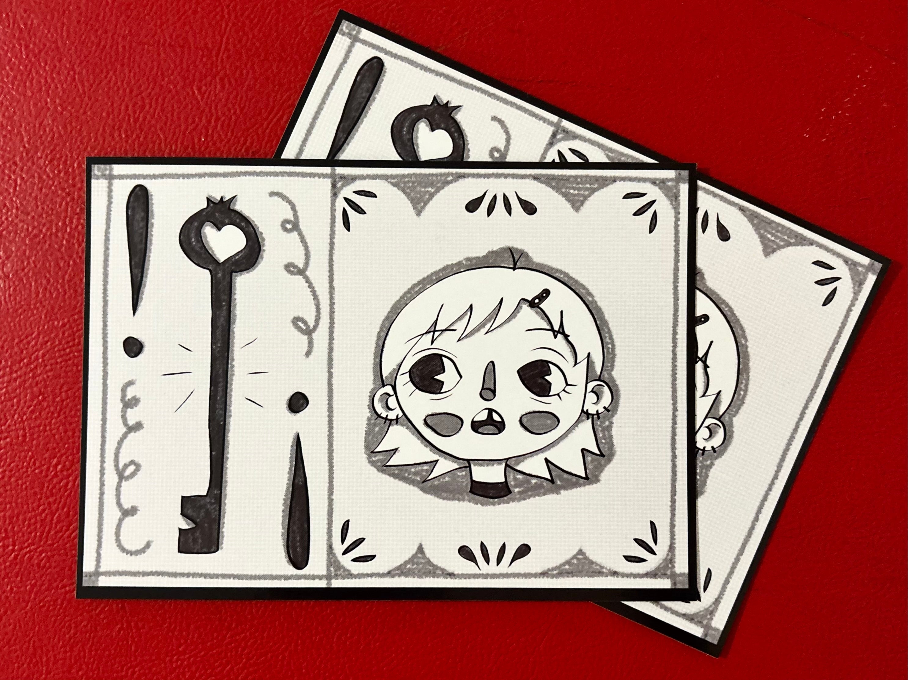 Found Item postcard