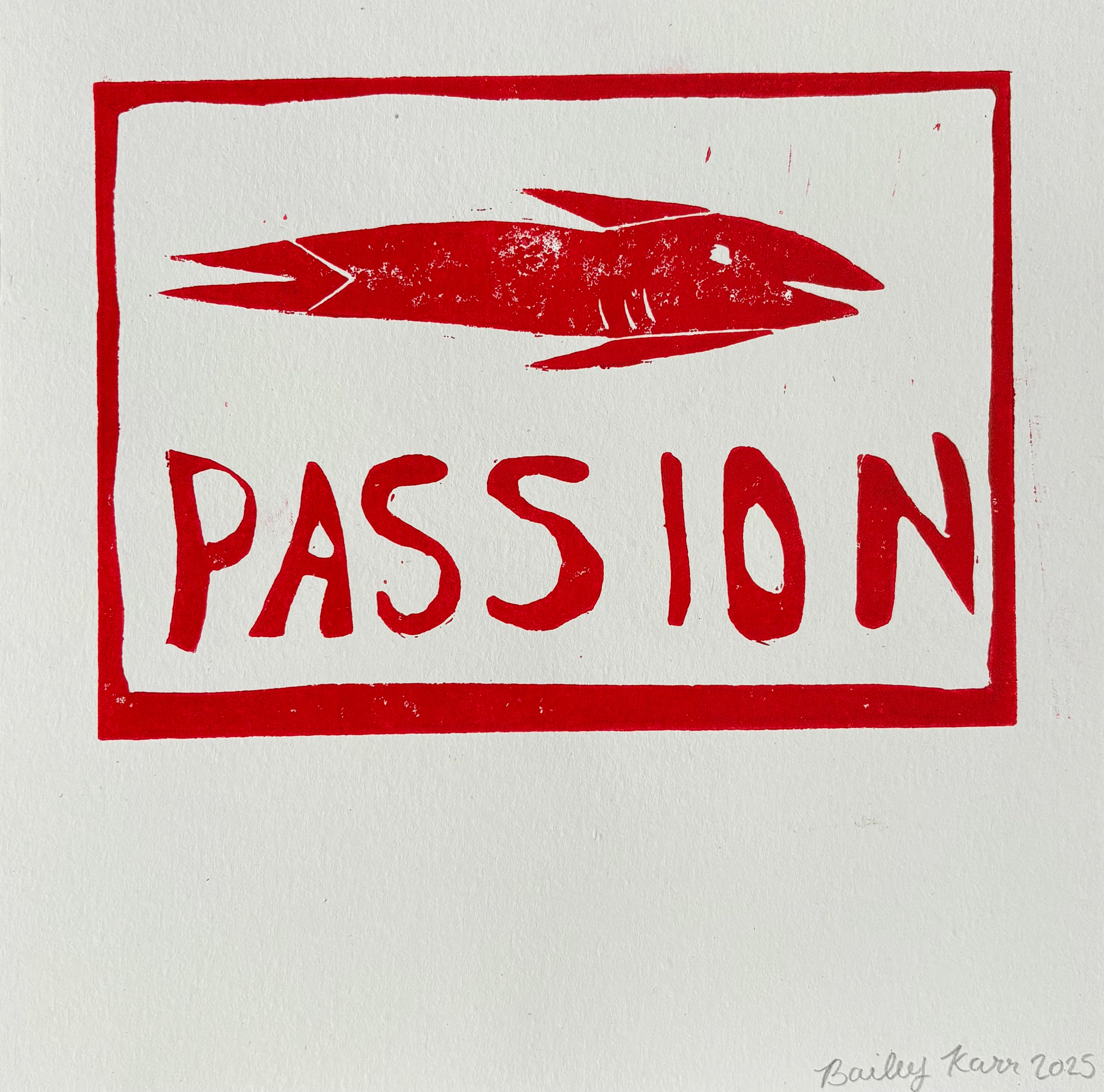 Passion Fish print